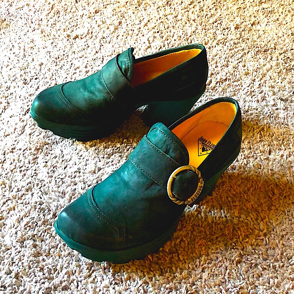 John Fluevog Mellow Buckle Jammin’ Shoe Sz 8